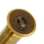 Original Early 20th Century Named French Three Draw Brass Naval Telescope with Attached Flag Chart Original Items