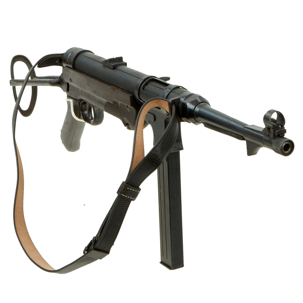 Original German WWII 1942 dated MP 40 Display Gun by Steyr with Live Barrel & Magazine - Serial 3090 c Original Items