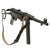 Original German WWII 1942 dated MP 40 Display Gun by Steyr with Live Barrel & Magazine - Serial 3090 c Original Items