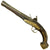 Original French Ornate Flintlock Blunderbuss Pistol named to Famous Privateer Robert Surcouf with Gold Inlaid Barrel c. 1800 Original Items