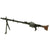 Original German WWII MG 34 Display Machine Gun by Gustloff-Werke with Basket Carrier - dated 1942 Original Items