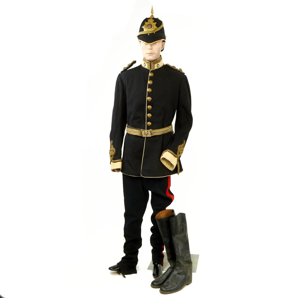 Original British WWI Indian Army Service Supply And Transport Corps Officer Uniform Set Original Items