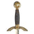 Original German WWII Early Luftwaffe Officer Sword by SMF with Waffen Mark & Scabbard - Nickel Plated Blade Original Items