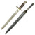 Original U.S. Pre-WWI M1892 Bayonet and Scabbard for Springfield Krag-Jørgensen Rifles - dated 1902 Original Items