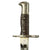 Original U.S. Pre-WWI M1892 Bayonet and Scabbard for Springfield Krag-Jørgensen Rifles - dated 1902 Original Items