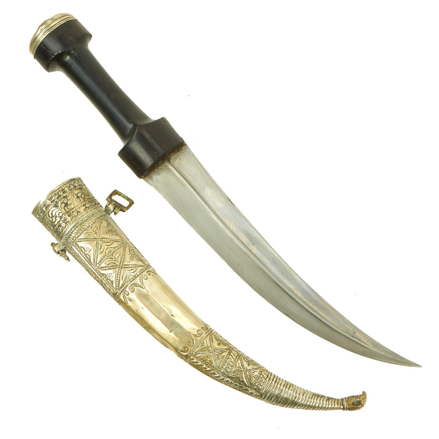 Original 19th Century Ottoman Jambiya Dagger with 18th Century