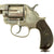 Original U.S. Colt Nickel Plated M-1878 Frontier Six Shooter .44-40 D.A. Revolver made in 1891 in Holster - Serial 29303 Original Items