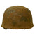 Original German WWII Battlefield Pickup M38 Luftwaffe Fallschirmjäger Paratrooper Helmet Original Items