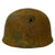 Original German WWII Battlefield Pickup M38 Luftwaffe Fallschirmjäger Paratrooper Helmet Original Items