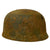 Original German WWII Battlefield Pickup M38 Luftwaffe Fallschirmjäger Paratrooper Helmet Original Items