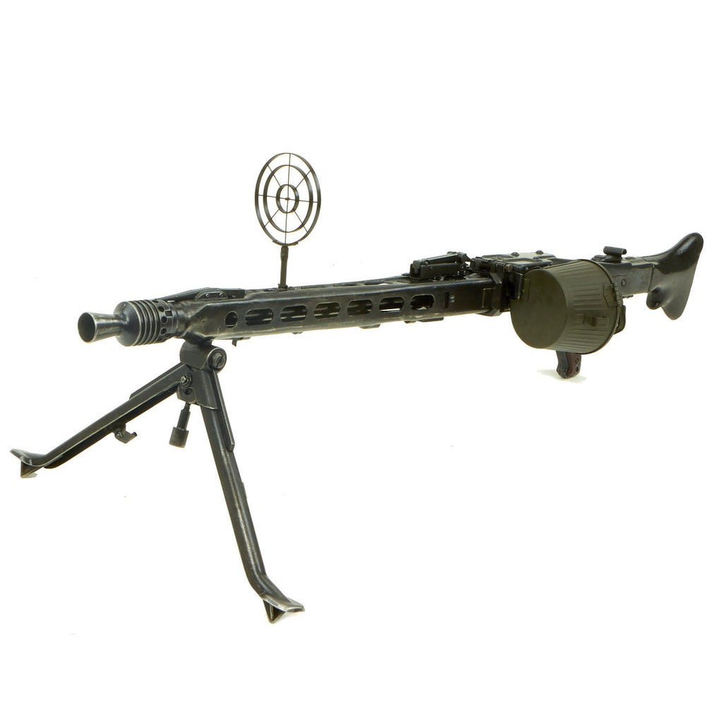 Original German WWII 1944 made MG 42 Display Machine Gun by MAGET with Bakelite Butt Stock & Accessories Original Items