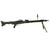 Original German WWII 1944 made MG 42 Display Machine Gun by MAGET with Bakelite Butt Stock & Accessories Original Items