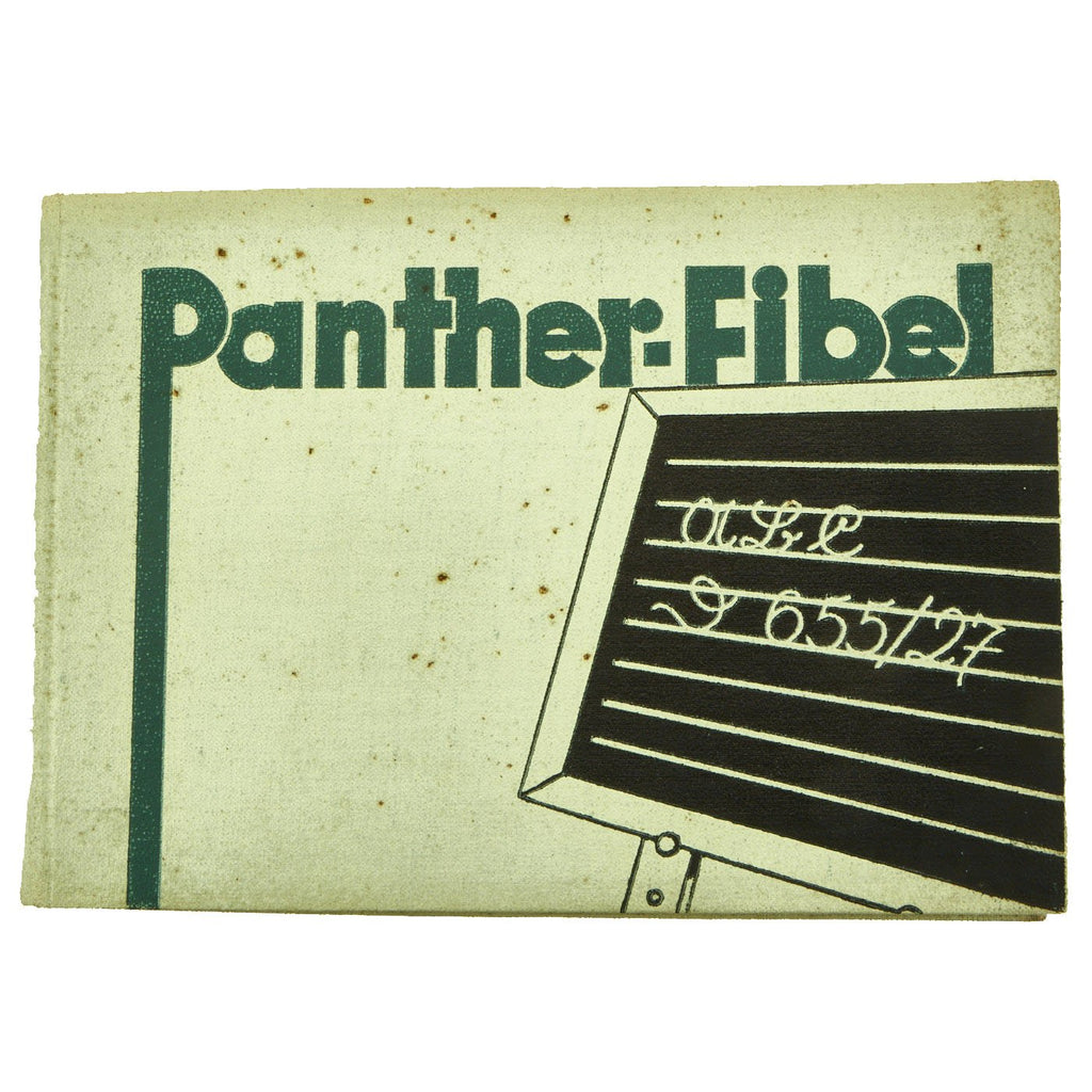 Original German WWII Pantherfibel Panther Tank Manual Original Items