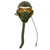 Original U.S. WWII Army Air Forces Aviator Flight Set - A-11 Flying Helmet with Earphones, AN6530 Goggles, A-14 Oxygen Mask Original Items