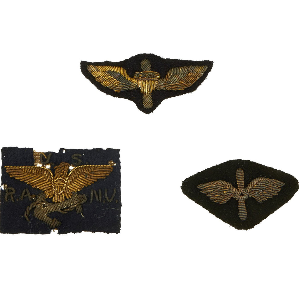 Original Rare 1920’s U.S. Navy Airship Pilot Insignia Attributed to Chief Aviation Pilot Stanley R. Soulby, Pilot of Dirigibles USS Macon, Akron & Shenandoah Original Items