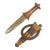 Original Sudanese Mahdi Dervish Arm Dagger with Leather Scabbard Circa 1885 Original Items