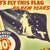 Original U.S. WWII 1942 Propaganda Poster - Let's Fly This Flag By New Years - Buy War Bonds Original Items