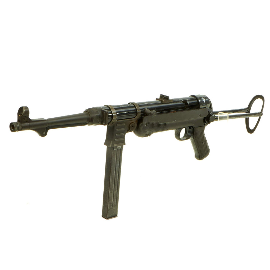 Original German WWII 1941 Dated MP 40 Display Gun by Steyr with Magazine - Maschinenpistole 40 Original Items