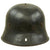 Original German WWII M34 Civic Square Dip NSDAP Double Decal Protection Police Steel Helmet Original Items