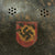 Original German WWII M34 Civic Square Dip NSDAP Double Decal Protection Police Steel Helmet Original Items