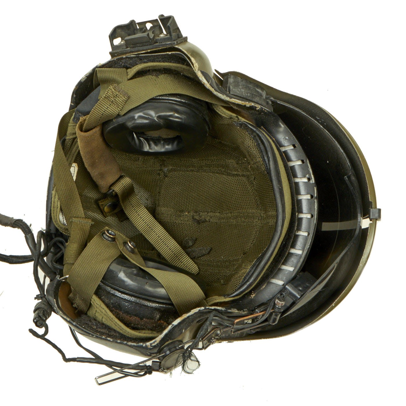 army apache motorcycle helmet Original U.S. M142 IHADSS Flight Helmet for the AH-64 Apache Helicopte – International Military Antiques