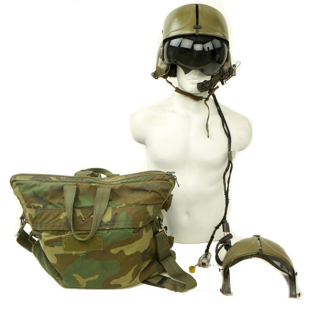 Original U.S. M142 IHADSS Flight Helmet for the AH-64 Apache Helicopte – International Military Antiques Original U.S. M142 IHADSS Flight Helmet for the AH-64 Apache Helicopte – International Military Antiques