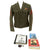 Original U.S. WWII 1st Marine Raider Battalion Grouping Attributed to Edson’s Raider Sgt. James Mallamas Original Items