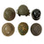 Original WWII and Cold War Military Helmet Lot - Set of 6 Original Items