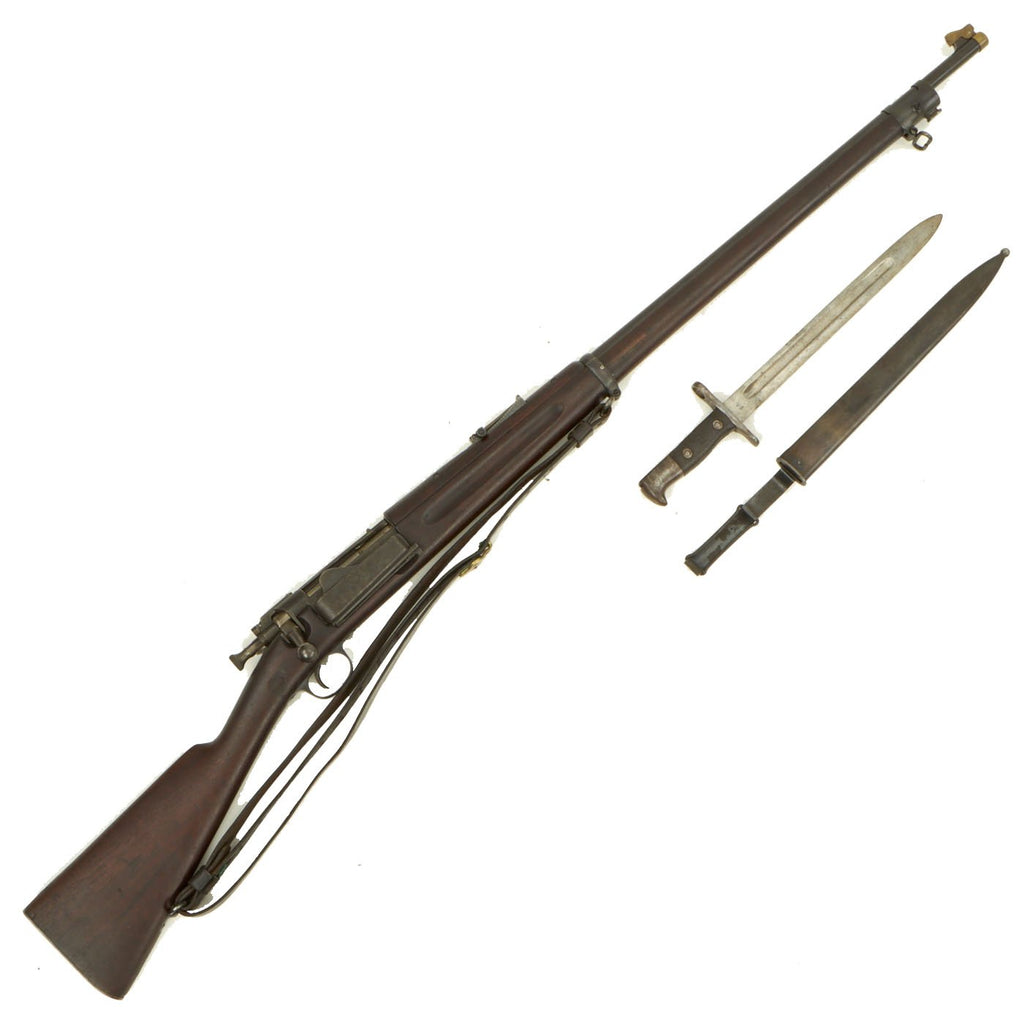Original U.S. Springfield M1892 Krag-Jørgensen Rifle Serial 720 Upgraded to M1896 with Bayonet & Accessories - Made in 1894 Original Items