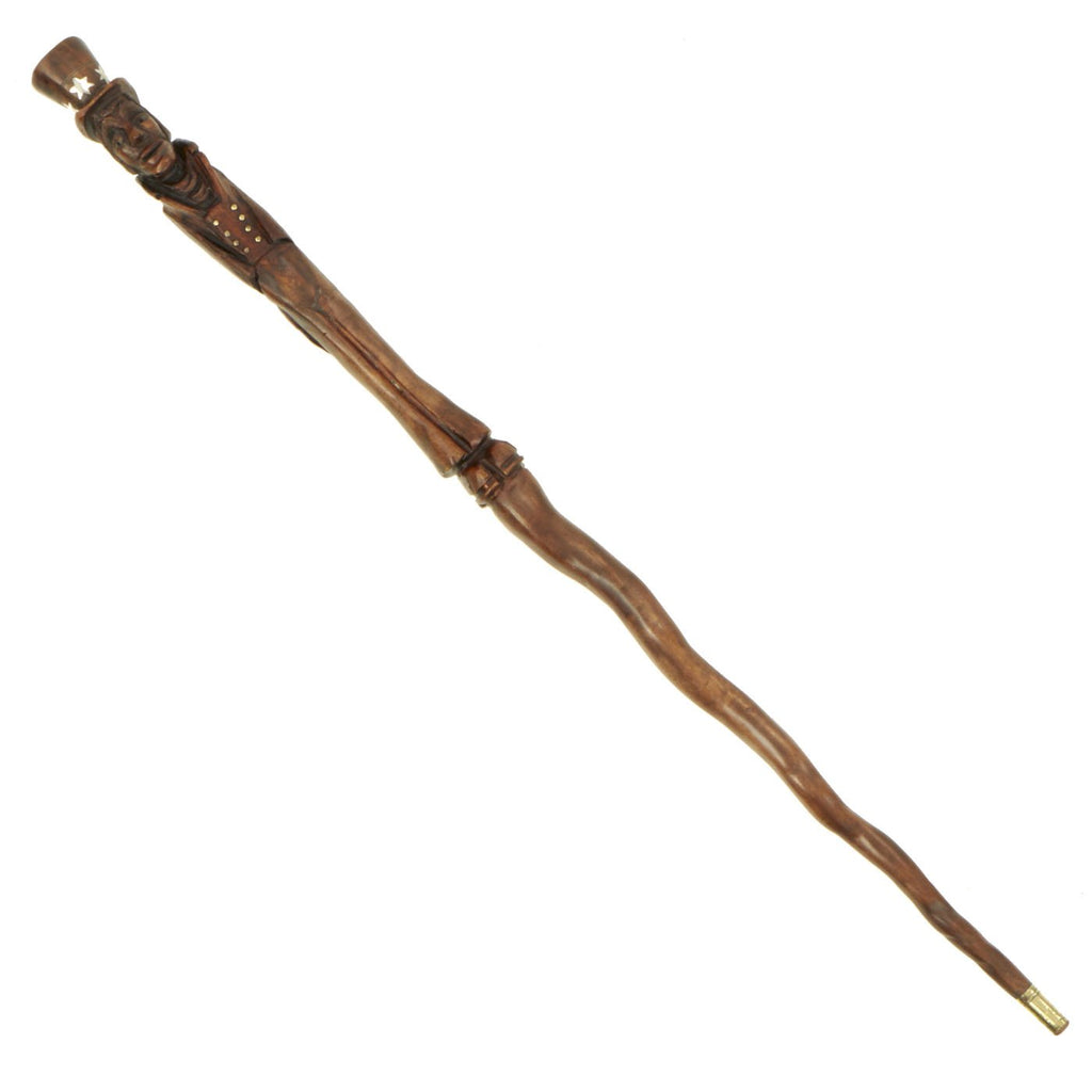 Original U.S. Walking Cane Named to Near York Gang Leader Edward Coleman of “The Forty Thieves - dated 1836 Original Items