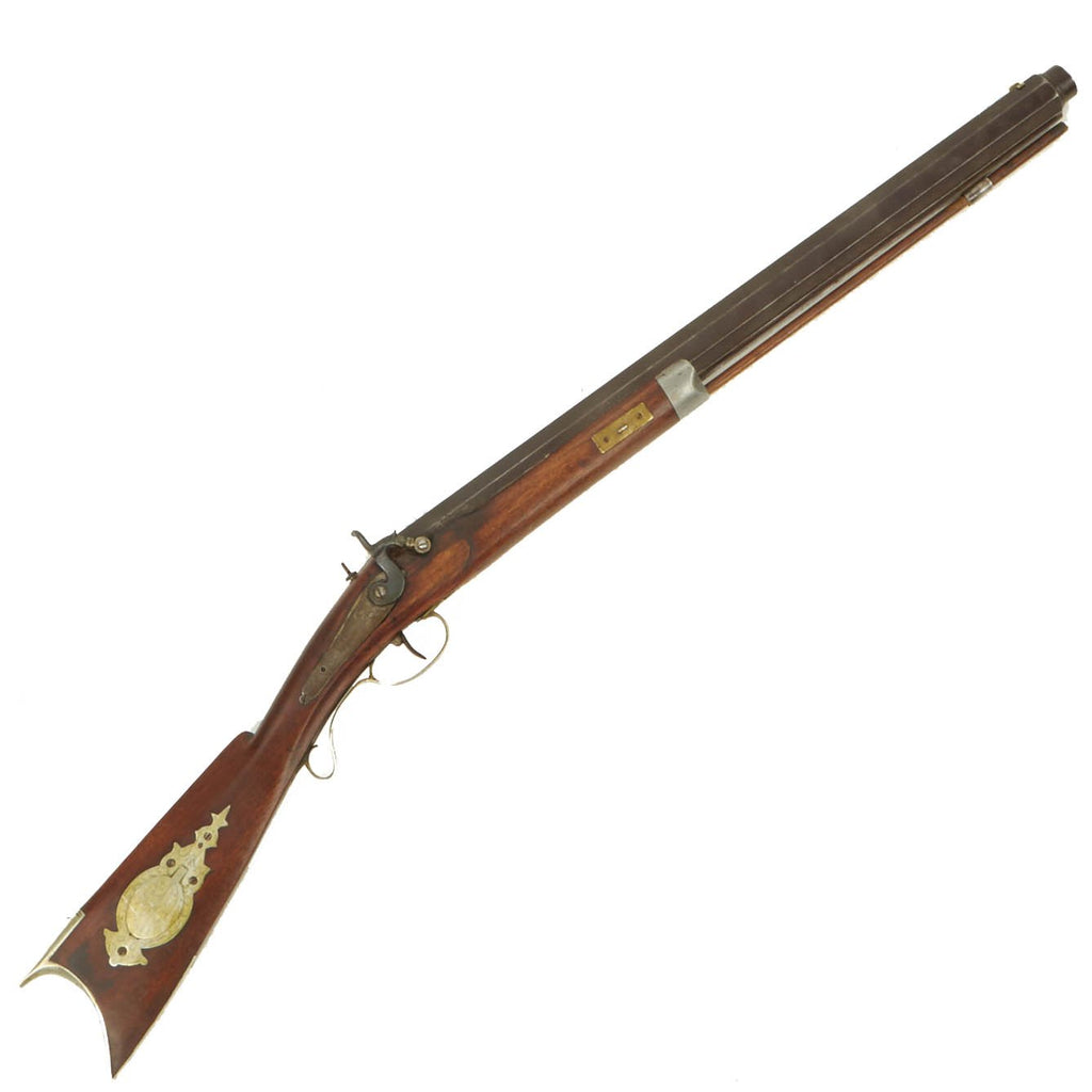 Original U.S. Heavy Percussion Target "Bench" Rifle with Octagonal Barrel - circa 1850 Original Items