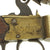 Original Early American Brass Flintlock Tinder Lighter by T. Allen of New York named to N.J. Tavern Original Items