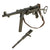 Original German WWII 1940 Dated MP 40 Display Gun by Steyr with Internals & Magazine - Matching Serial 9412 l Original Items