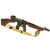 Original U.S. WWII Thompson M1928A1 Display Submachine Gun Serial No. A.O. 44572 - Original WW2 Parts Original Items