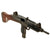 Original Israeli Six-Day War UZI Display Submachine Gun with Wood Stock and Magazine - Dated 1961 Original Items