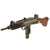 Original Israeli Six-Day War UZI Display Submachine Gun with Wood Stock and Magazine - Dated 1961 Original Items