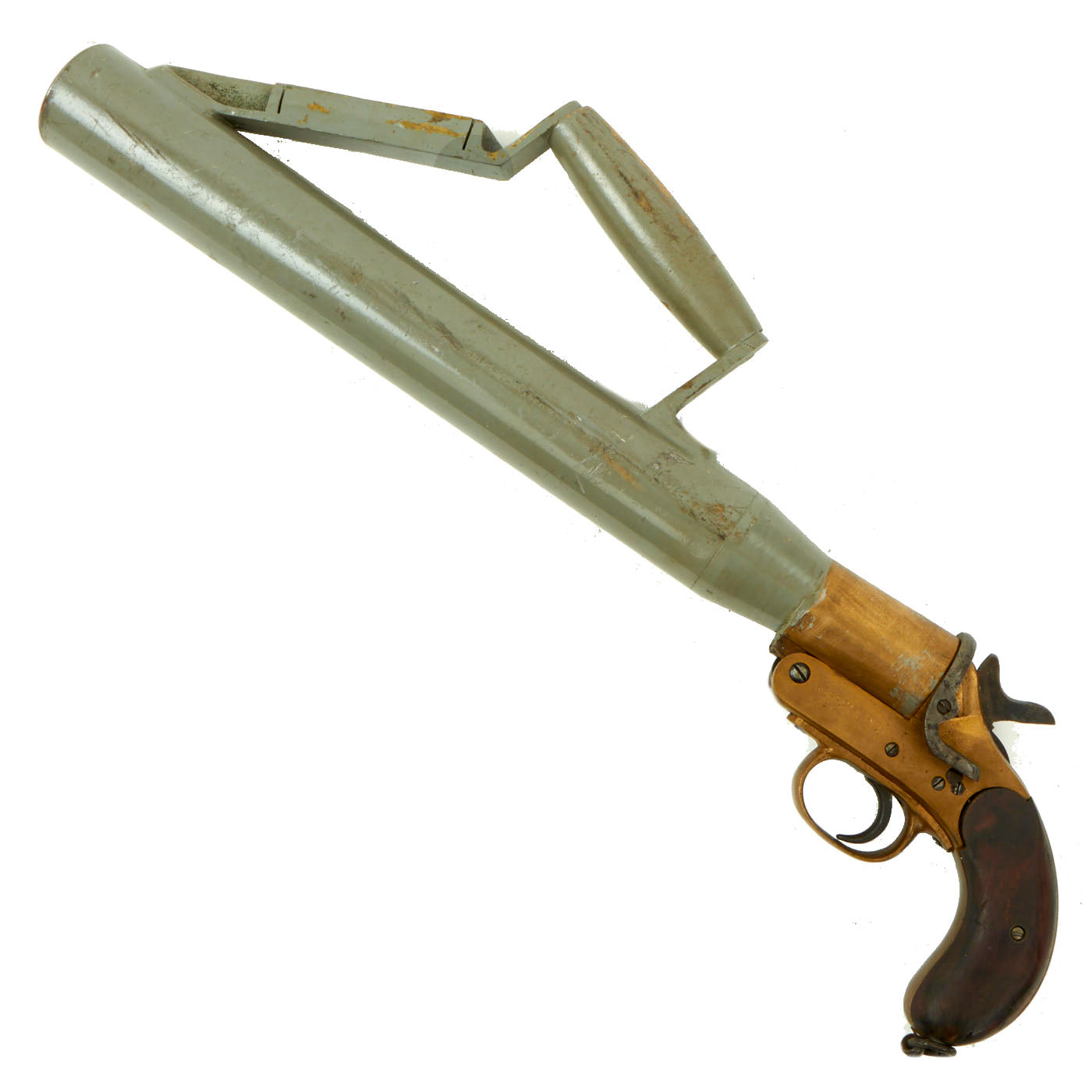 Original British Pre-WWII Schermuly Pistol Rocket Apparatus Rescue Lin –  International Military Antiques