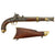 Original U.S. Civil War Era Springfield M-1855 Percussion Pistol Carbine with Rare Shoulder Stock - dated 1856 Original Items