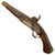 Original Norwegian M-1831/46 Percussion Dragoon Pistol Cut for Shoulder Stock with Notched Hammer - Serial 1043 Original Items
