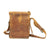 Original U.S. WWII Army Field Telephone Model EE-8 in Leather Case: (Set of 2) Original Items