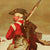 Original Antique Framed Print of a British Revolutionary Soldier Hunting Turkey Titled “A Successful Campaign” Original Items