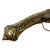 Original 19th Century Balkan Embossed Brass Clad Flintlock Mediterranean "Pirate" Pistol - circa 1820 Original Items