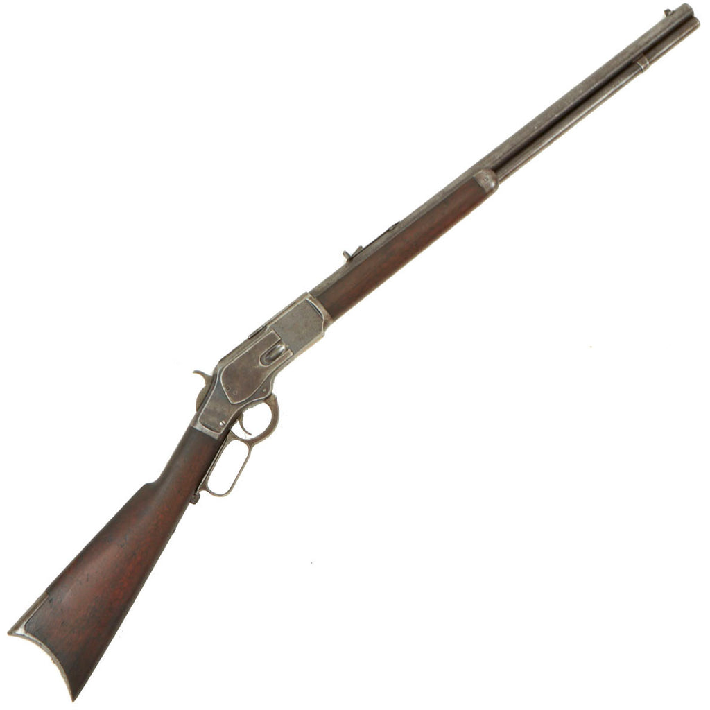 Original U.S. Winchester Model 1873 .44-40 Rifle with Heavy Round Barrel made in 1886 - Serial 203560B Original Items