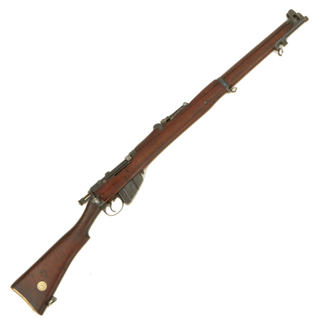 Original British WWI / WWII Lee-Enfield MkI Dated 1897 Converted to S.M.L.E. in 1904 and then to .22 Trainer Original Items
