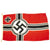 Original German WWII Battle Flag 80cm x 135cm by Textildruck Arlt in Schönheide - POW Bring Back Original Items