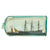 Original 19th Century U.S. “Ships in a Bottle” Maritime Folk Art made with Bristol’s Sarsaparilla Bottle Original Items