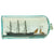 Original 19th Century U.S. “Ships in a Bottle” Maritime Folk Art made with Bristol’s Sarsaparilla Bottle Original Items