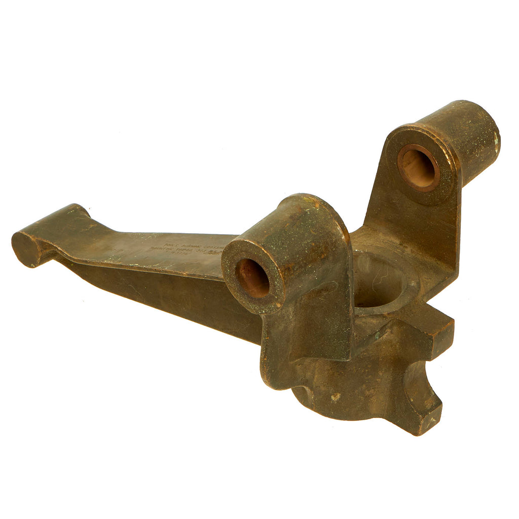 Original British WWII Vickers MMG Brass Tripod Crosshead Bushing Alignment Tool Original Items