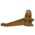 Original British WWII Vickers MMG Brass Tripod Crosshead Bushing Alignment Tool Original Items