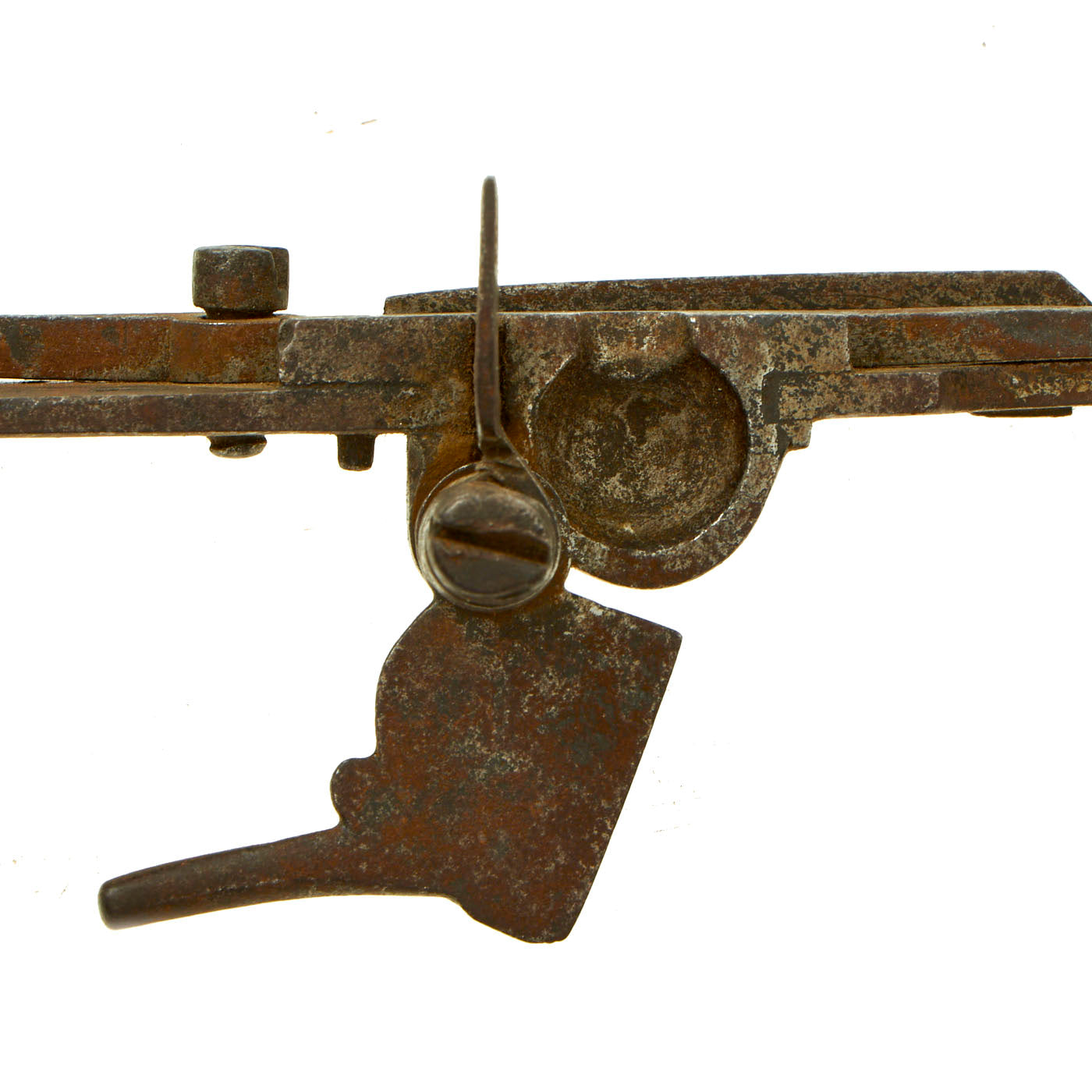 Matchlock System Original English Detached Matchlock Ignition System with Pan Cover - 7 ...